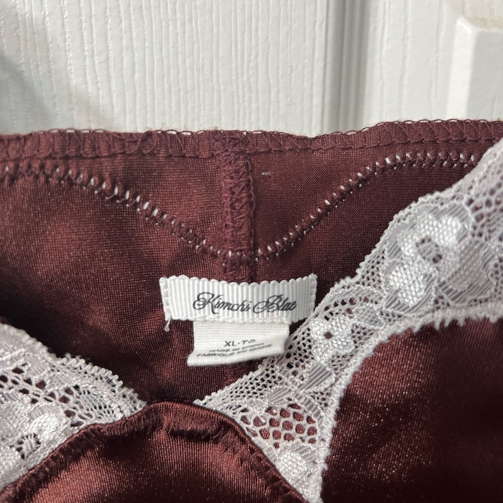 Kimchi Blue Bonnie Satin Corset Size XL - Picture 6 of 7